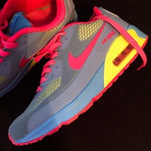 NEW!  Neon Nike Air Max Sneakers